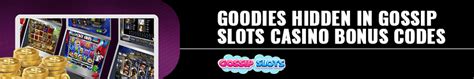 gossip slots no deposit bonus code